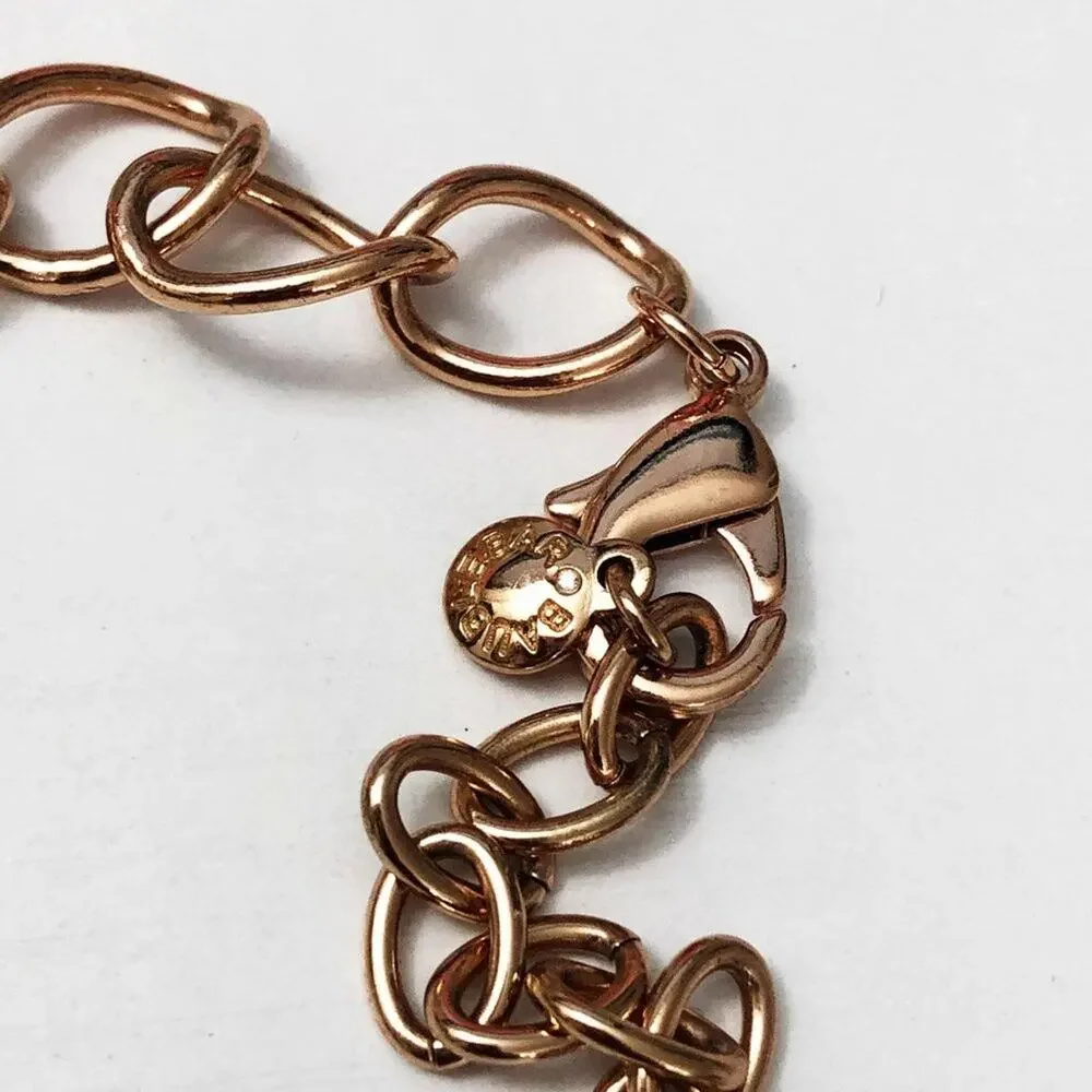 Baublebar Rose Gold Chain Tassel Necklace
